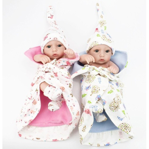 Muñecas Reborn Baby Twins De Silicona Realista Para Niña Y N