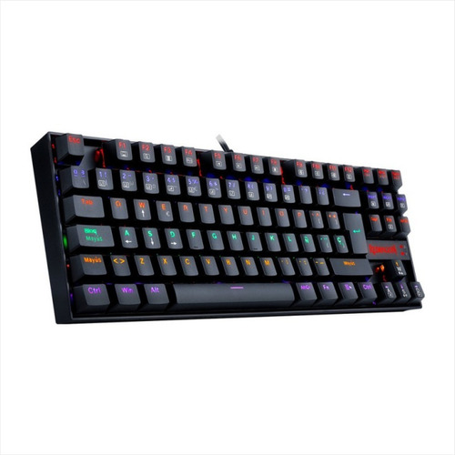 Teclado Gamer Mecánico Redragon K552-kr Kumara 2, Switch Red