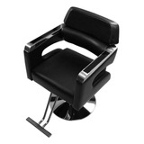 Sillon Para Salon Peluquería Y Barberia Negro Modelo Hb-a213