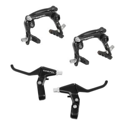 Juego De Frenos V-brake Para Bicicleta De Aluminio Negro Con | MercadoLibre