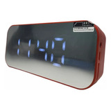 Despertador Reloj Radio Altavoz Bocina Parlante Bluetooth 3w