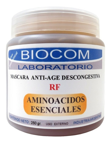 Mascara Post Radiofrecuencia Antiage Descongestiva Biocom
