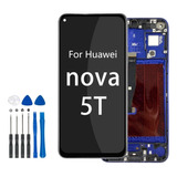 Pantalla Lcd For Huawei Nova 5t Con Marco Original