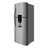 Refrigerador Mabe 360 L Dark Silver Con Dispensador De Agua