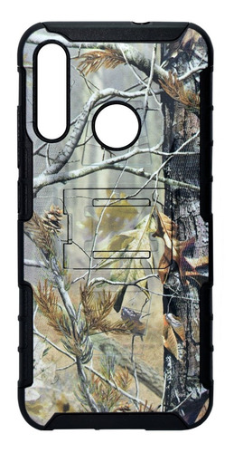 Funda Moss Uso Rudo Camuflage 3 En 1 Para Moto E6 Plus