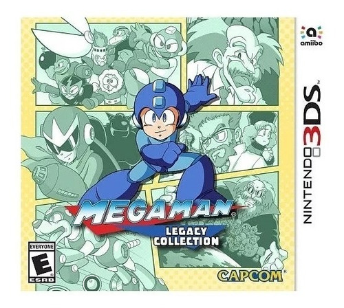 Megaman Legacy Collection Nintendo 3ds Nuevo