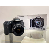Câmera Canon 7d Com Lente 18-55mm 3.5/5.6 + Cf + Bateria