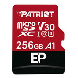 Cartão De Memória Micro Sd Patriot 256gb A1/v30/u3 4k