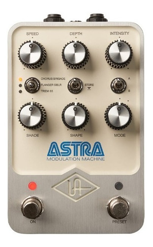 Pedal De Efecto Universal Audio Astra Modulation - Plus
