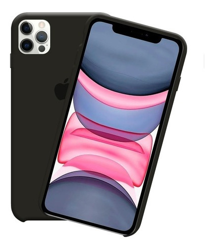 Funda Silicone Para iPhone 14 Plus 14 Pro Max + Vidrio Temp