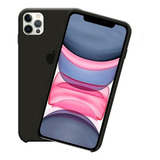 Funda Silicone Para iPhone 14 Plus 14 Pro Max + Vidrio Temp