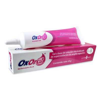 Oxoral Gel Antiseptico Bucal Tubo Con 28g Aftas Gingivitis | Envío gratis