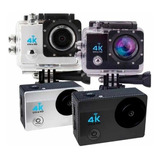 Kit Câmera Filmadora Action 4k Wi-fi + Suporte Cabeça+ 32gb