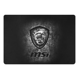 Mouse Pad Gamer Msi Gd20 Agility De Goma 220mm X 320mm X 5mm Negro