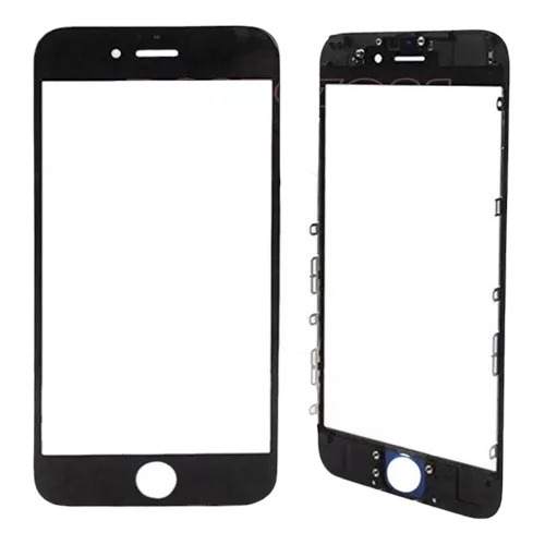 Tela Vidro Display Para iPhone 8 Plus (vidro + Oca + Aro)