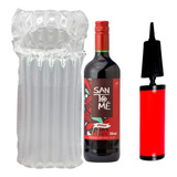 10 Embalagem Inflável Para Transporte Proteção Garrafa Vinho