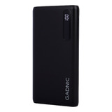 Power Bank Gadnic 20000 Mah Carga Rápida 3 Puertos Color Negro