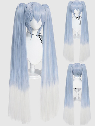 Peluca De Hatsune Miku Para Cosplay