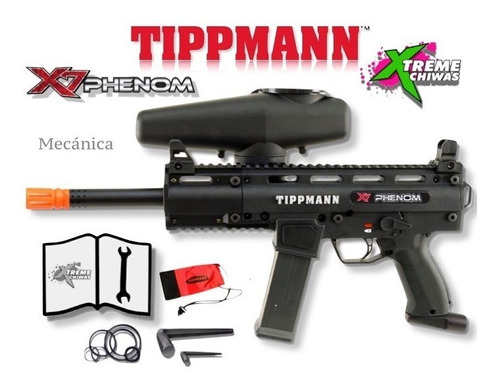Marcadora Tippmann X7 Phenom Mecanica Gotcha Paintball Xtr P