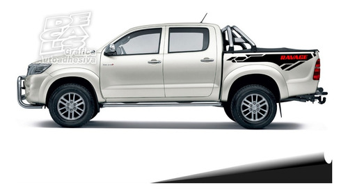 Calco Toyota Hilux 2005 - 2015 Ravage Juego