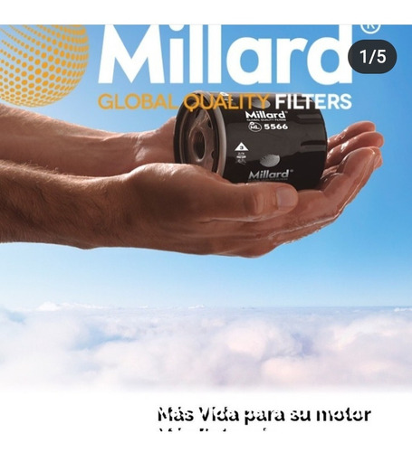 Filtro Aceite Millard Ml2 Ford Fortaleza Triton Dodge Ram  Foto 2