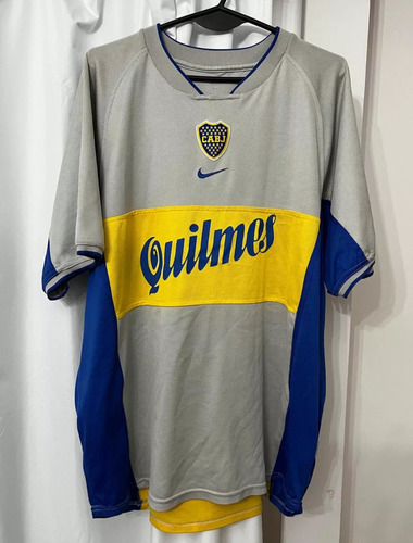 Camiseta Boca Juniors 2001 Gris