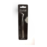 Pinza De Pestañas Profesional Acero Inoxidable Punta Curva