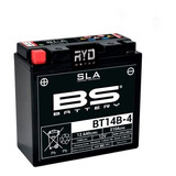 Batería Bt14b-4 = Yt14b-bs Yamaha Fz 1000 Bs Battery