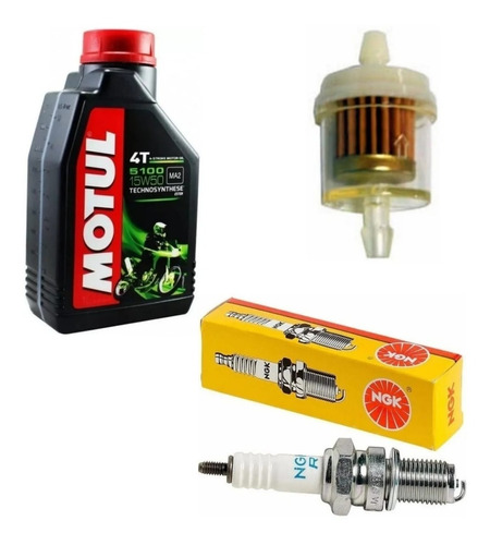 Kit Service Motomel Skua 150 Aceite+bujia+filtro Motoscoyote