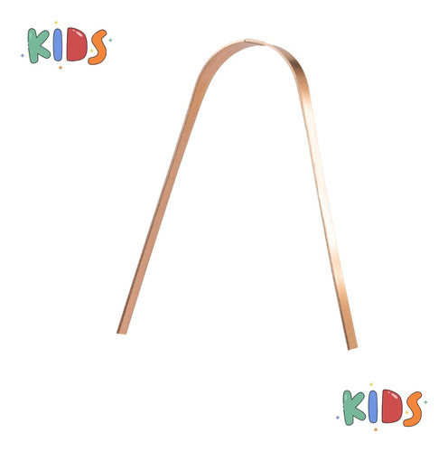 Limpador Raspador De Lingua Kids Para Criança 100% Cobre