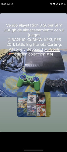 Playstation 3 Súper Slim 