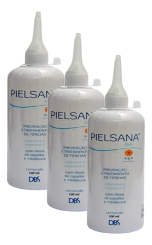 Kit 3 - Pielsana Óleo Cicatrizante Age C/ Copaíba - 3x100ml