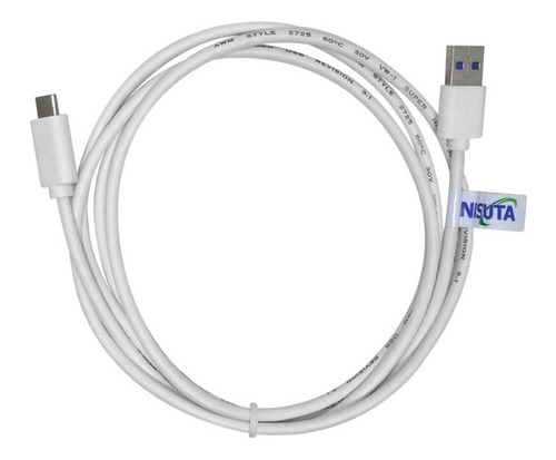 Cable Usb Tipo C Usb 3.1 A Usb 3.0 1.8m Nisuta Nscuscam2