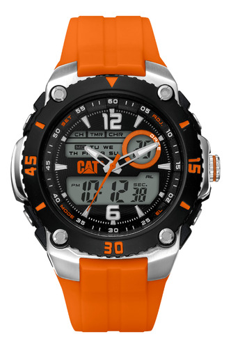 Reloj Cat Men Andigit Sportica Unisex Naranja