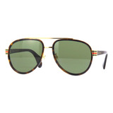 Gucci Gg0447s 004 Aviator Carey Verde