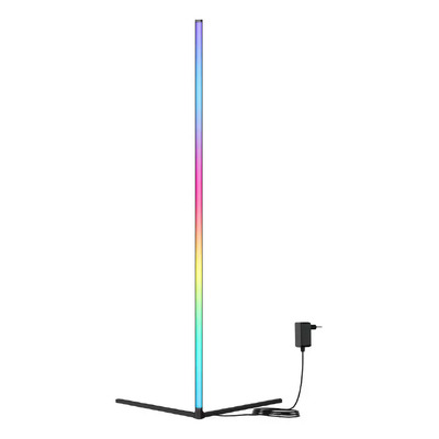 Lámpara De Piso Ambiente Musical Nórdico Luz Colorido Con Bt