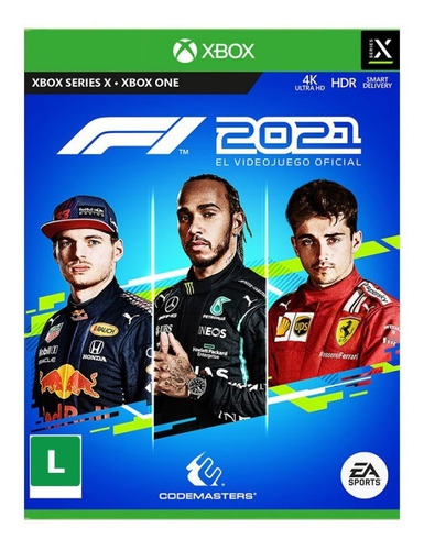 Jogo Mídia Física Xbox One E X Fórmula F1 2021 Ea Sports