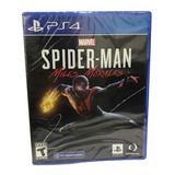 Spiderman Miles Morales Ps4 Nuevo Fisico