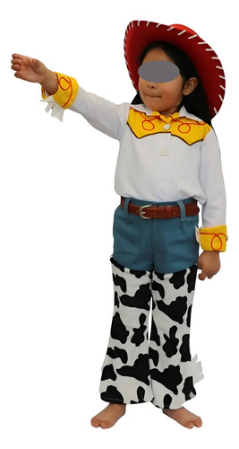 Hermoso Disfraz Estilo Vaquerita Jessie Toy Story De Lujo | Envío gratis