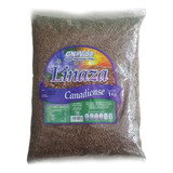 Semilla De Linaza Entera Canadiense 1kg Gn+ Vida