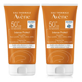 Combo X2 Avene Protector Solar Intense Protect Spf50 150ml