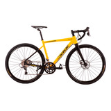 Bicicleta Oggi Velloce Disc 2024 Amarela Cor Amarelo Tamanho Do Quadro 52