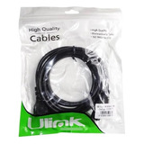Cable De Poder Para Pc 1.80 Mts Color Negro Alta Calidad