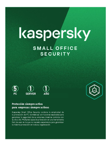 Ksos Para Kaspersky Small Office 5pc+1-server