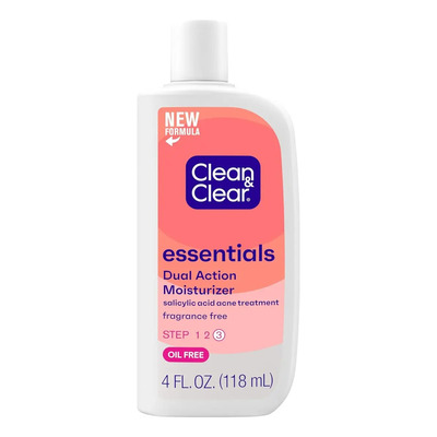 Crema Facial Hidratante Antiacné Sin Aceite Clean & Clear Con Ácido Salicílico
