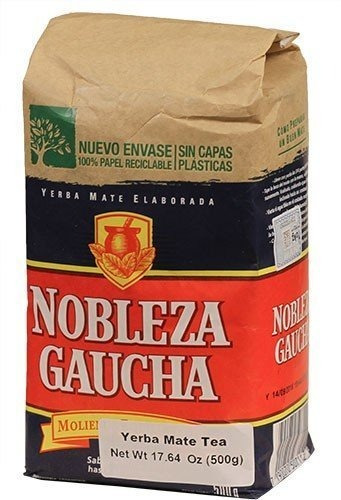 Yerba Mate Nobleza Gaucha X 500 G Argentina Tea 1,1 Lb Por N