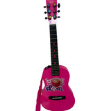 Guitarra Acústica First Act Discovery Rosa Niños Infantil
