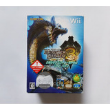 Jogo Monster Hunter 3 Japonês Edição Especial + Controle Wii