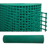 Cerramiento Tejido Malla Plastico Reforzado 2 Mts X 1 Verde