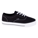 Tenis Casual La Pag Color Negro Para Mujer 0020